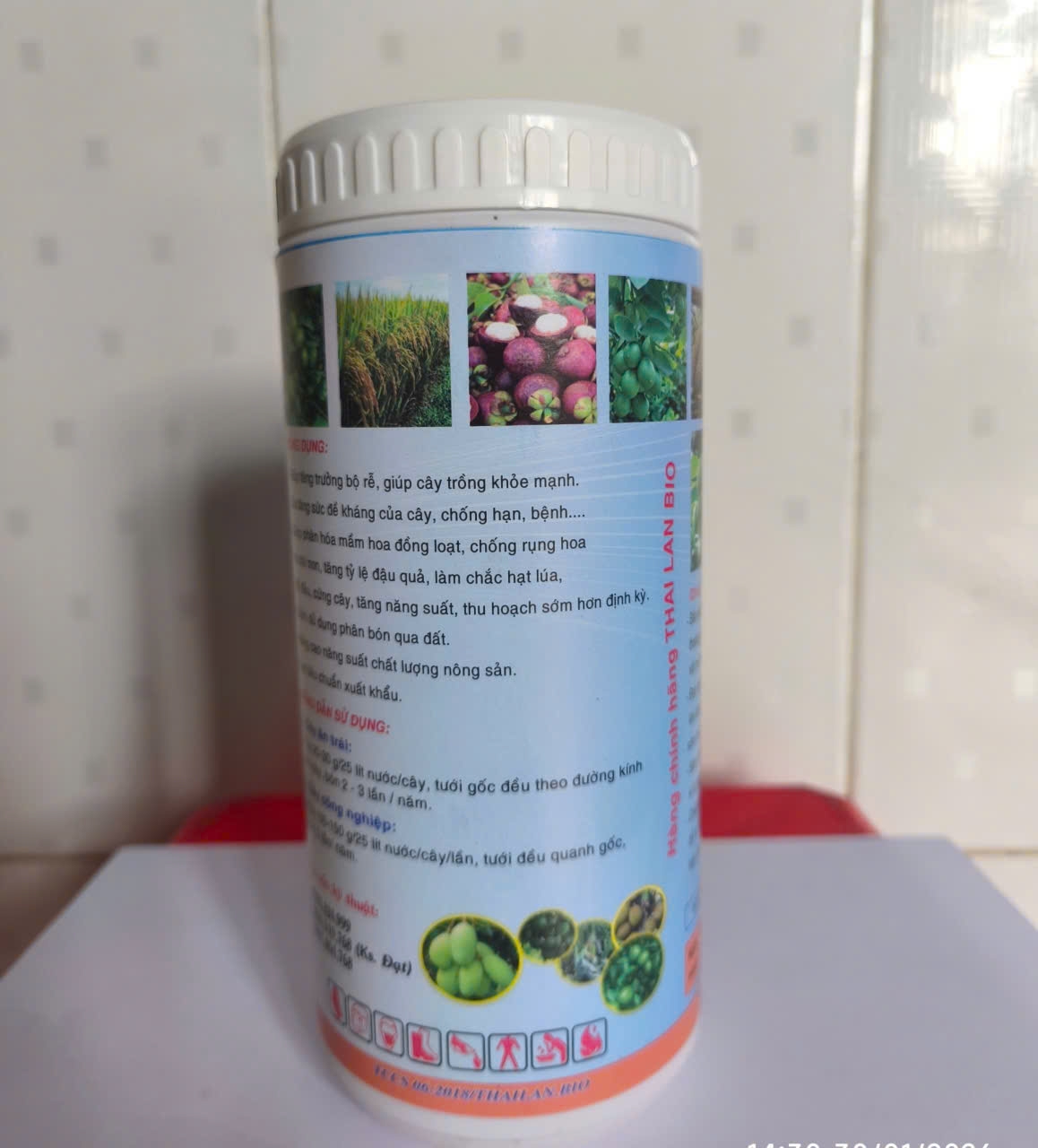 Phân bón ThaiLan Bio 10-60-10 + TE