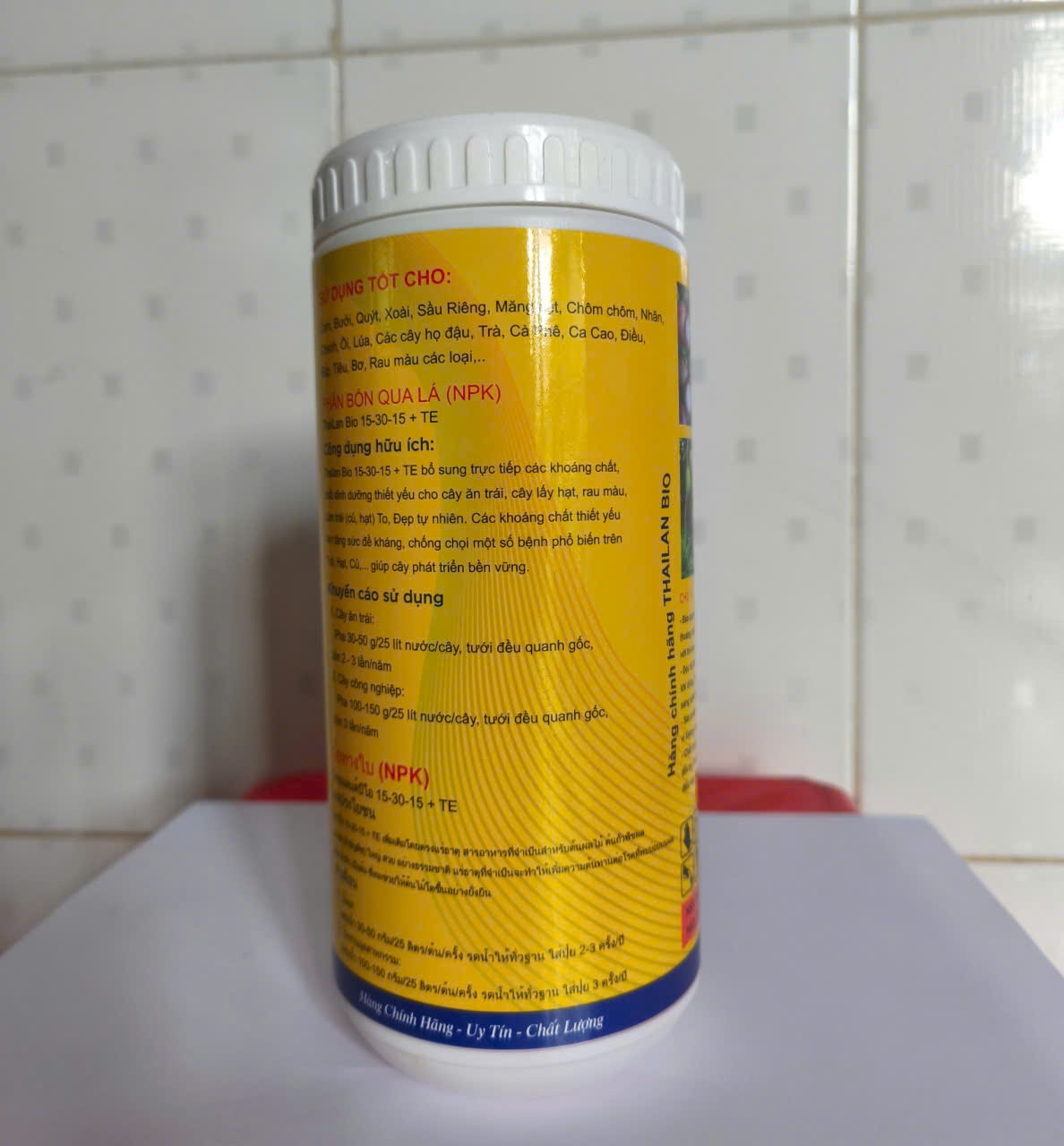 Phân bón ThaiLan Bio 15-30-15 + TE