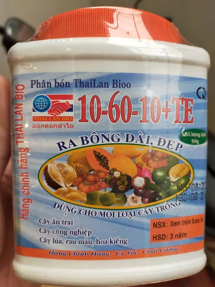 Phân Bón 10-60-10+TE
